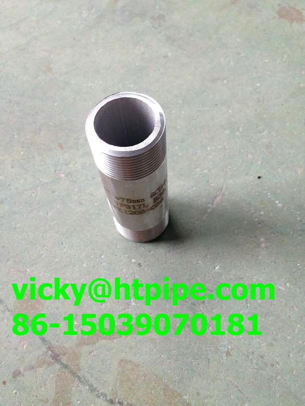 ASTM B564 UNS N04400 N06600 N10276 N08367 pipe nipple swage nipple eccentric/concentric (threaded/BE