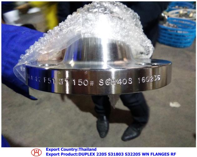 DUPLEX 2205 S31803 S32205 WN FLANGES RF