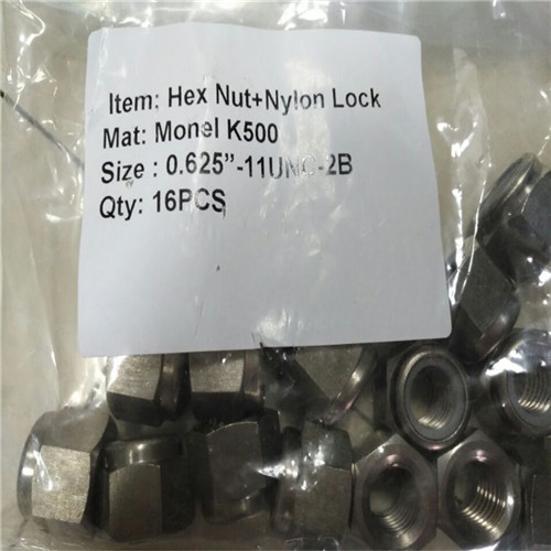 Incoloy 925 hex nut