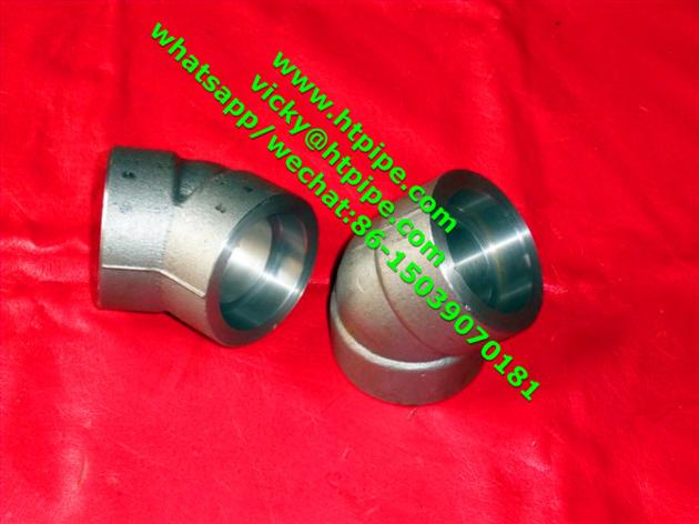 Nickel 200/201 Incoloy 800 Alloy31 Alloy20 socket-welding elbow 45® 90® ASME B16.11