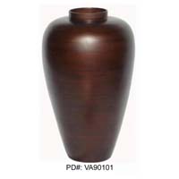 spun bamboo vase