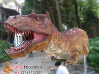 Amusement park equipment of dinosaur