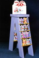 Retailer Display Shelf Paper Display Stand