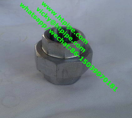 ASTM B564 UNS N04400 N06600 N10276 N08367 NPT threaded union/socket-welding union/butt-welding union