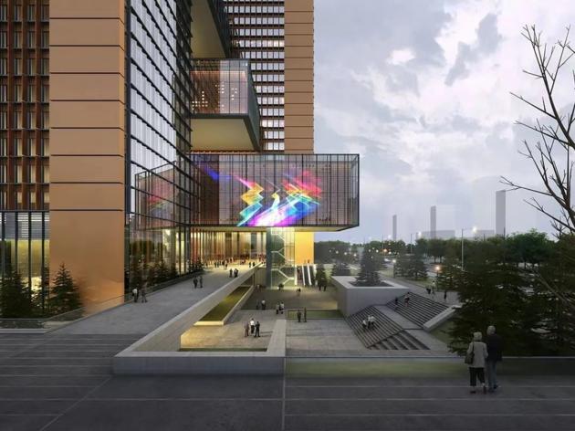 Transparent LED Display Screen Glass LED