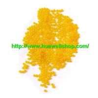 Golden yellow crystal soil