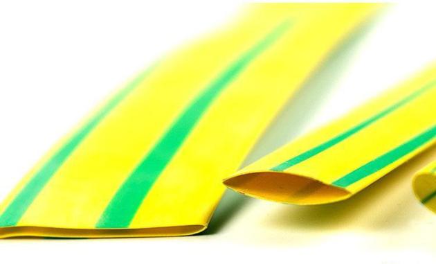 Yellow Green Heat Shrinkable Tube