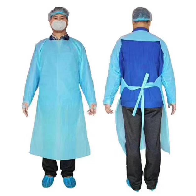 FDA certified High quality reinforce impervious gown
