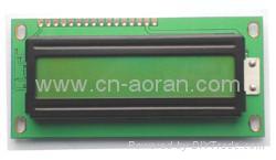 16x2 character lcd module STN cob led backlight