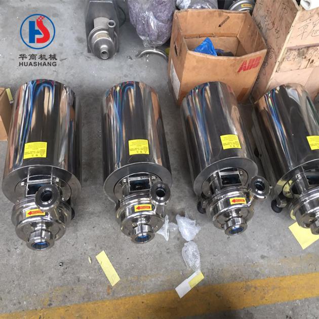 High quality SS304 and SS316 Stainless Steel High Viscosity Sanitary Rotor Pump