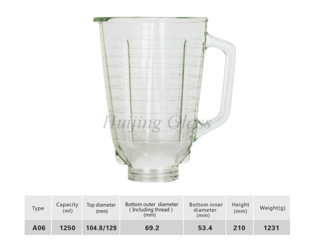 4655 Oster classic blender replacement glass jar / vasos de vidrio