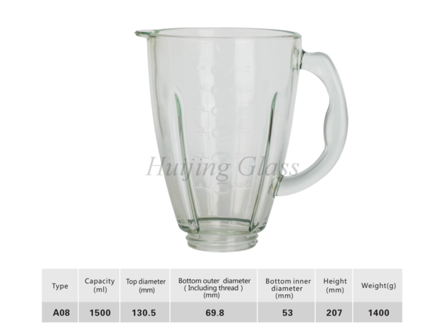 High Quality Blender Spare Parts Glass