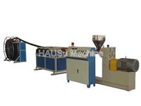 HDPE/PP/PVC/PMMA/PA Single Wall Corrugated Pipe Extrusion Machinery