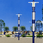 garden lighting pole