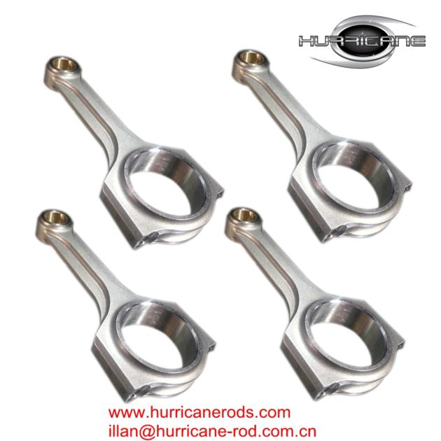 Set of 4 Hurricane 4340 Chrome Moly Connecting Rods for HONDA F22C, 2.2L S2000