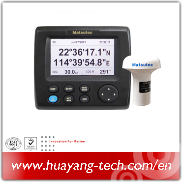 MARINE GPS/SBAS NAVIGATOR  WITH VIDEO PLOTTER FUNCTION