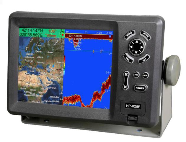 Matsutec HP 1228F Marine GPS Fishfinder