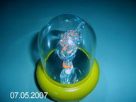 Happy bear rotating music box