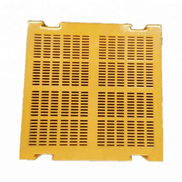 Polyurethane dewatering screen panel