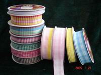 Plaided and checker ribbon