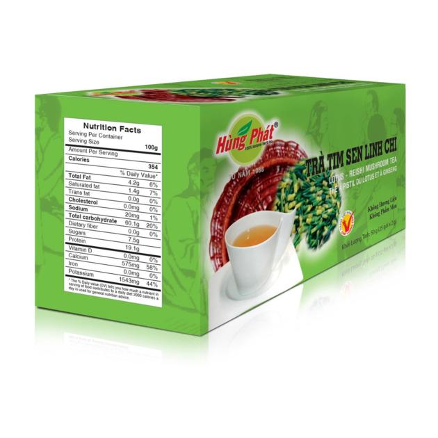 Lotus Reishi Mushroom Tea