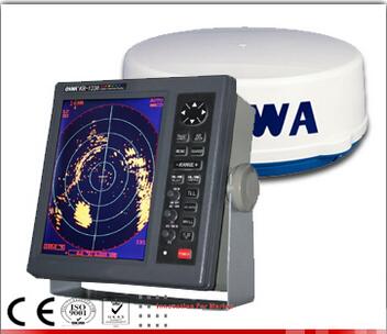 4KW, 36NM Color LCD marine radar for boat