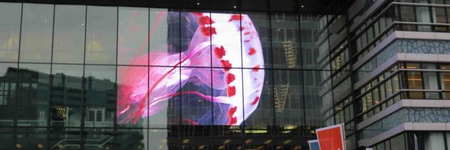 Transparent LED Display Screen Glass LED