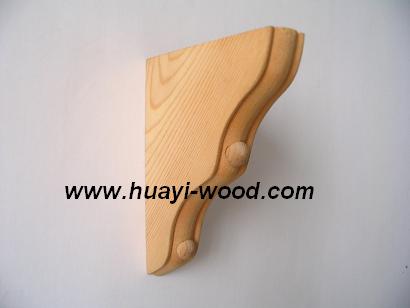 Shelf Bracket, Wooden Corbel