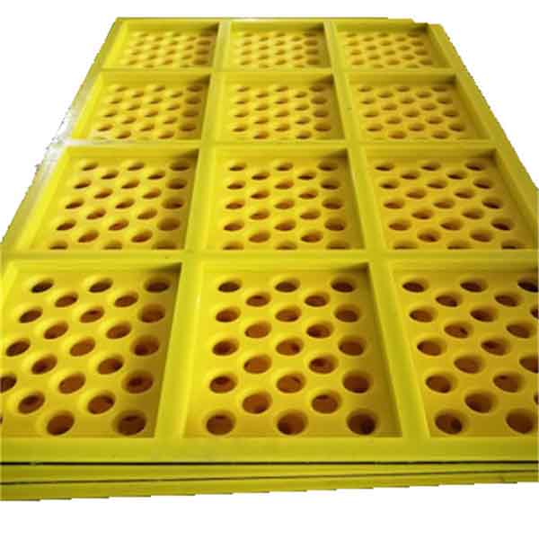 Modular polyurethane screen mesh