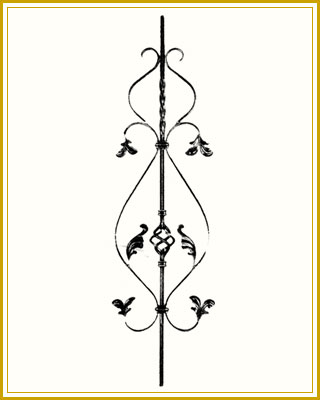 wrought iron ornament