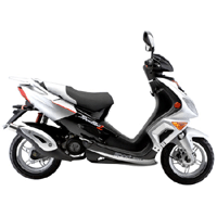 50cc two stroke EEC scooer
