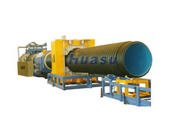 PE Double Wall Corrugated Pipe Machine Line