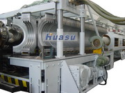 PE/PVC Double or Single Wall Corrugated Pipe Extruder