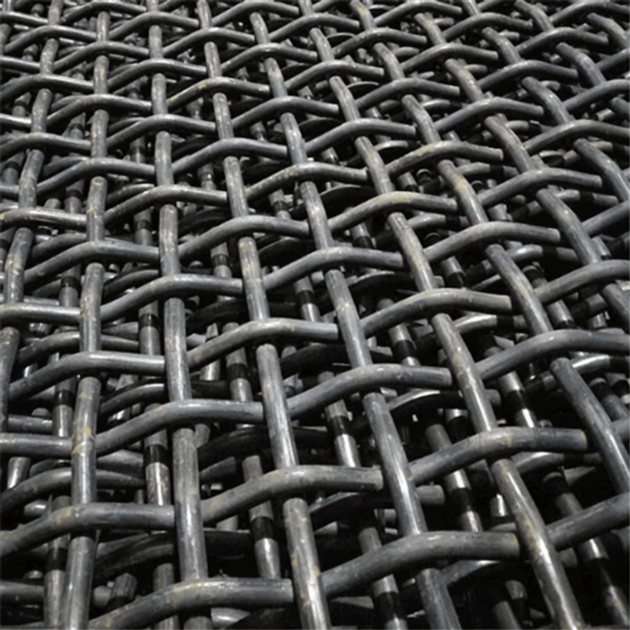 Woven vibrating screen mesh