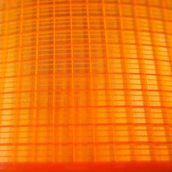 Polyurethane fine screen mesh