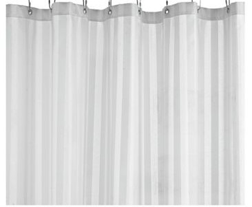 Satin Stripe Shower Curtain