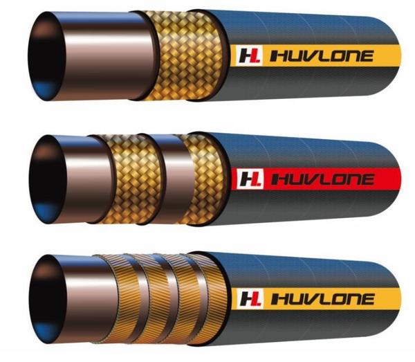 Steel wire braided hydraulic rubber hose 