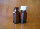 moulded glass bottle