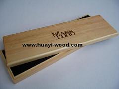 Wooden Necktie Box, Silk Necktie