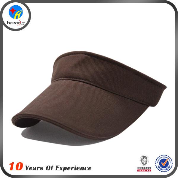 Low Price Cotton Blank Sun Visor Cap