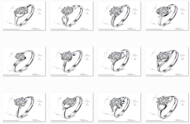 Dainty 925 Sterling Silver Finger Signet Rings for Women Pinky Rings
