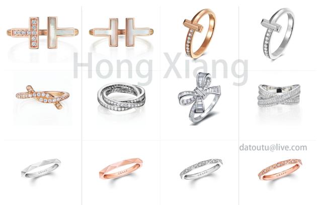 A sense of design fashionable rings suitable for dates