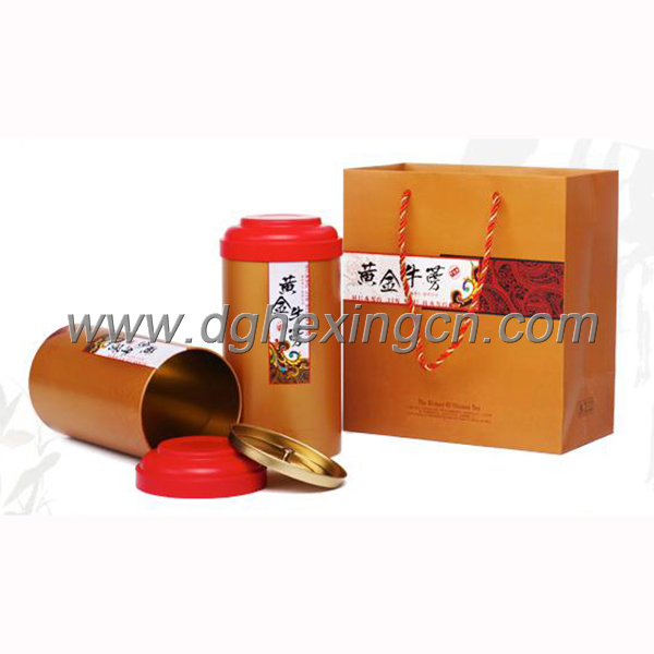 Tea tin can