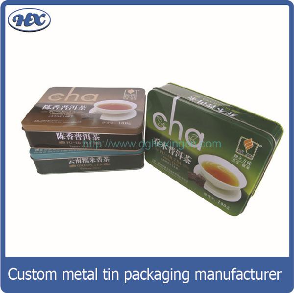 Tea tin caddy/tea tin box/tea metal package box