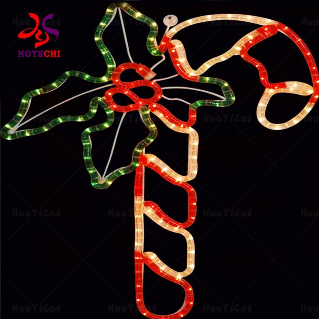 Large Outdoor Candy Cane Set Motif
