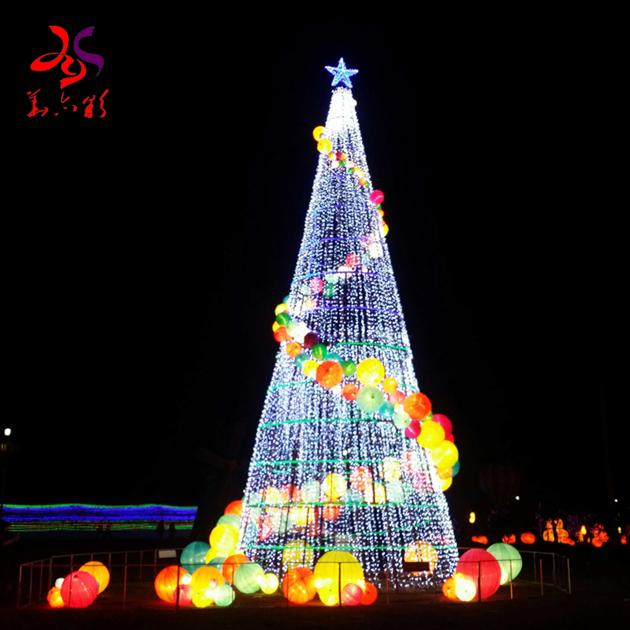 Giant Artificial LED 3d Ball Christmas