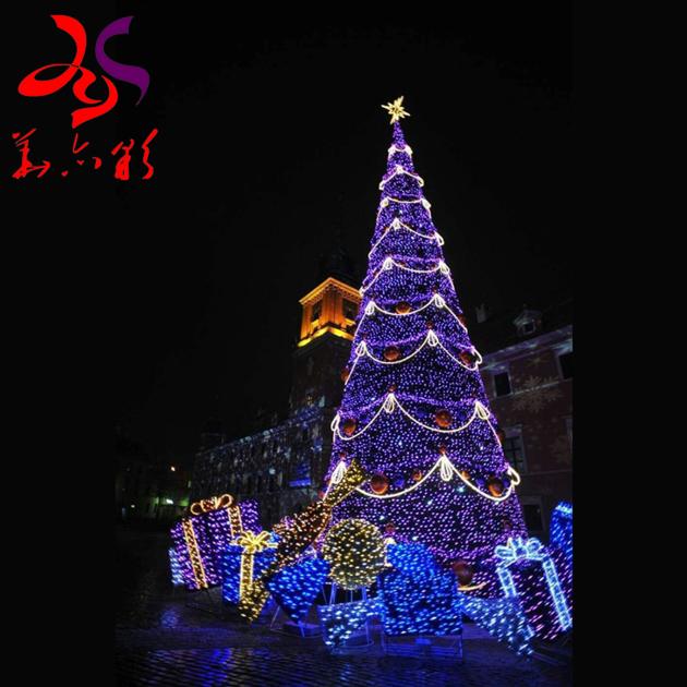 Artificial Giant Outdoor Lighting LED Christmas