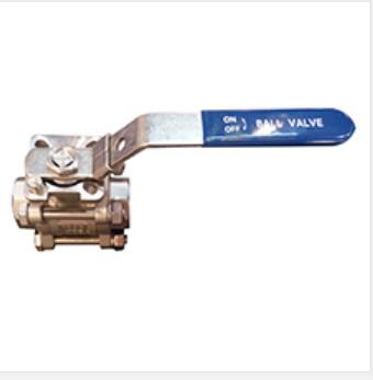 3pc Stainless Steel socket weld Ball valve with Pad