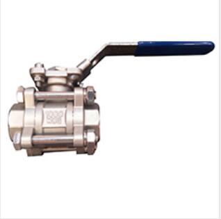 3pc sus316 Ball Valve with high platform