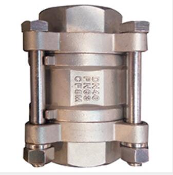 3pc SUS316 High Pressure Vertical Sring check valve